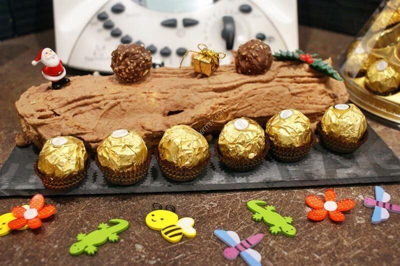 Large picture of ferrero rocher christmas log magimix