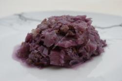 Red cabbage with bacon magimix