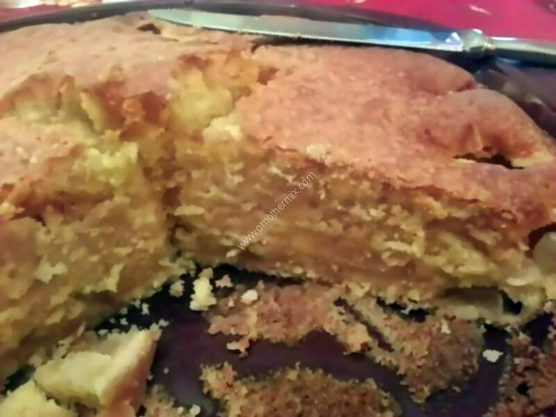 Large picture of pear cake thermomix