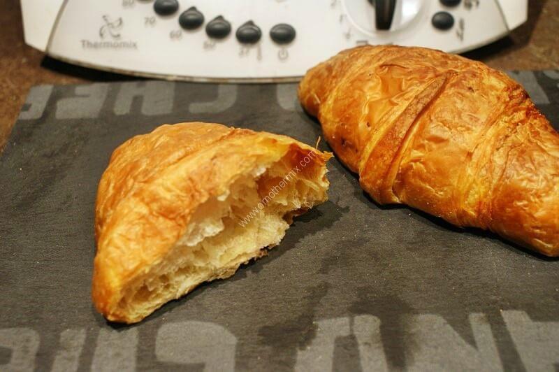 Large picture of pure butter croissant thermomix