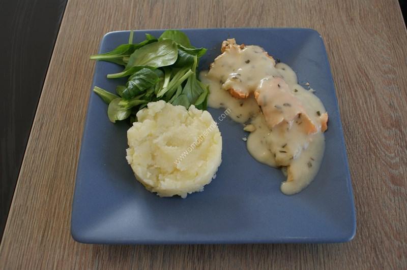 Large picture of salmon fillet thermomix