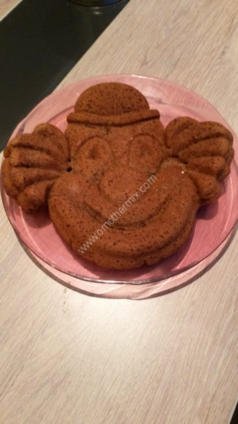 Imagen grande de pastel de chocolate esponjoso sin gluten magimix