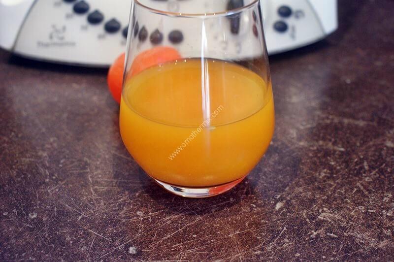 Imagen grande de zumo de mandarina thermomix