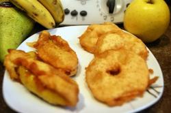 Image moyenne des beignet aux pommes et beignets aux bananes magimix
