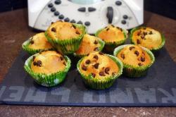Image moyenne des muffins aux pepites de chocolats et son coeur fondant magimix