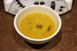 Image moyenne une soupe poireaux, pommes de terre magimix