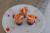 Verrines coulis de betterave avec son saumon fumé et crevette au magimix
