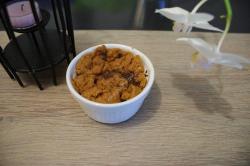 Crumble poire chocolat thermomix