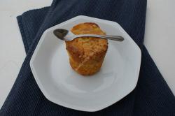 Image moyenne un muffin façon crumble aux pommes thermomix