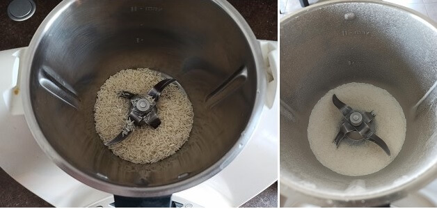 La farine de riz et le thermomix
