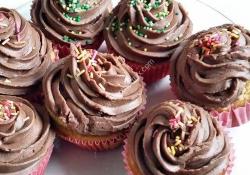 Chocolate frosting cupcakes magimix