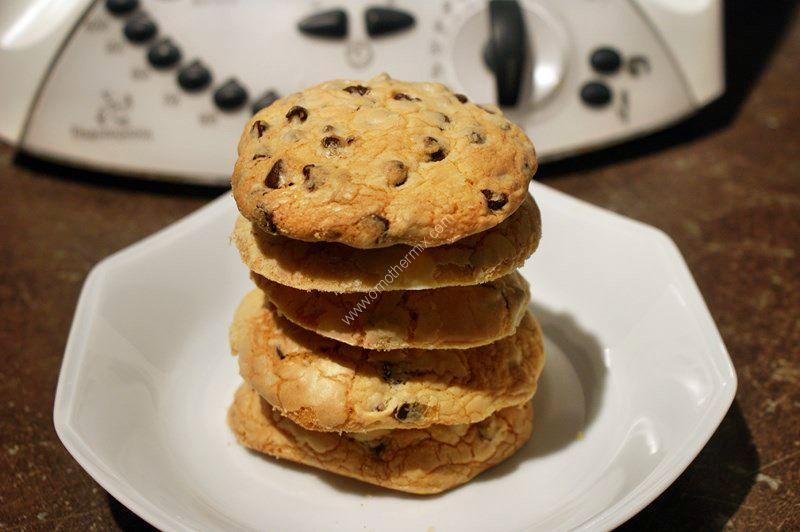 Large picture of chocolate chip cookies thermomix