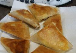 Tuna brick  eggs  potatoes  gruyere thermomix