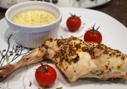 Conejo en salsa de mostaza magimix
