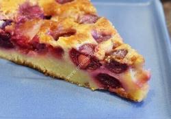 Clafoutis de cerezas thermomix