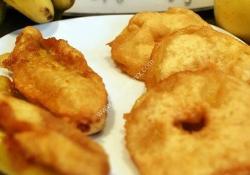 Beignet aux pommes et beignets aux bananes magimix