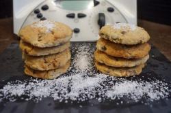 Image moyenne des cookies noix de coco et chocolat magimix