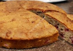 Gateau moelleux aux framboises magimix