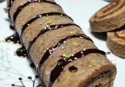 Génoise chocolat roulé nutella magimix
