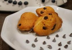 Madeleine aux pépites de chocolat magimix