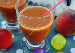 Smoothie abricot pêche magimix