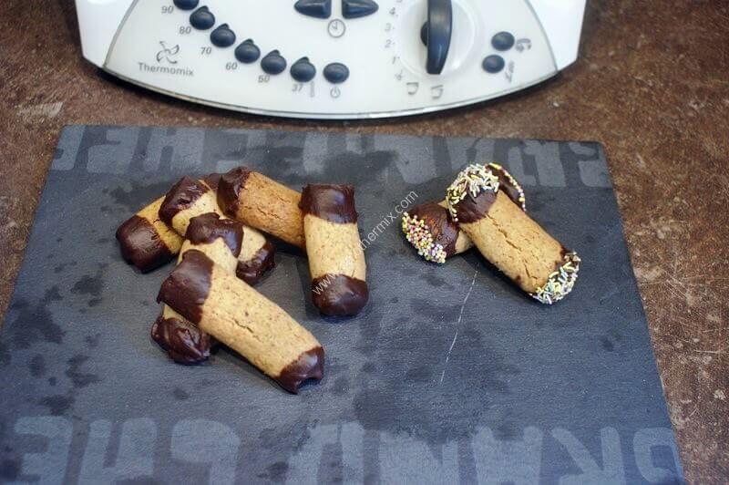 Image grande des buchettes chocolat et café thermomix