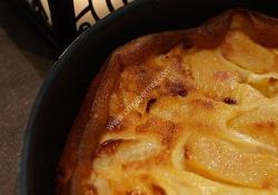 Clafoutis aux pêches thermomix