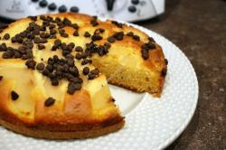 Gateau aux poires et pépites de chocolat thermomix