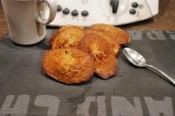 Madeleines chocolat au lait et banane thermomix