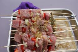 Image moyenne une marinade pour brochettes thermomix