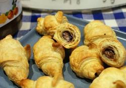 Mini croissant au nutella thermomix
