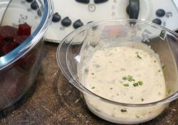 Sauce au yaourt et ciboulette thermomix