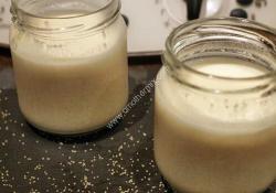Semoule au lait à l'extrait d'orange thermomix