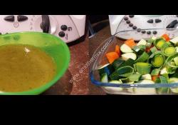 Soupe courgette poireaux navet thermomix