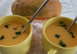 Soupe de potiron au kiri thermomix