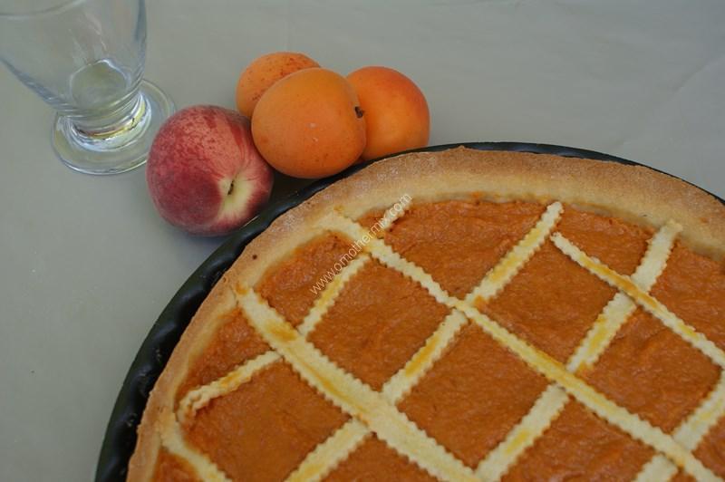 Image grande une tarte à l'abricot thermomix