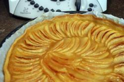 Image moyenne une tarte aux pommes thermomix
