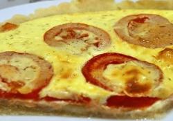 Tarte au saumon fumé thermomix