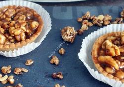 Tartelette aux noix et caramel beurre salé thermomix